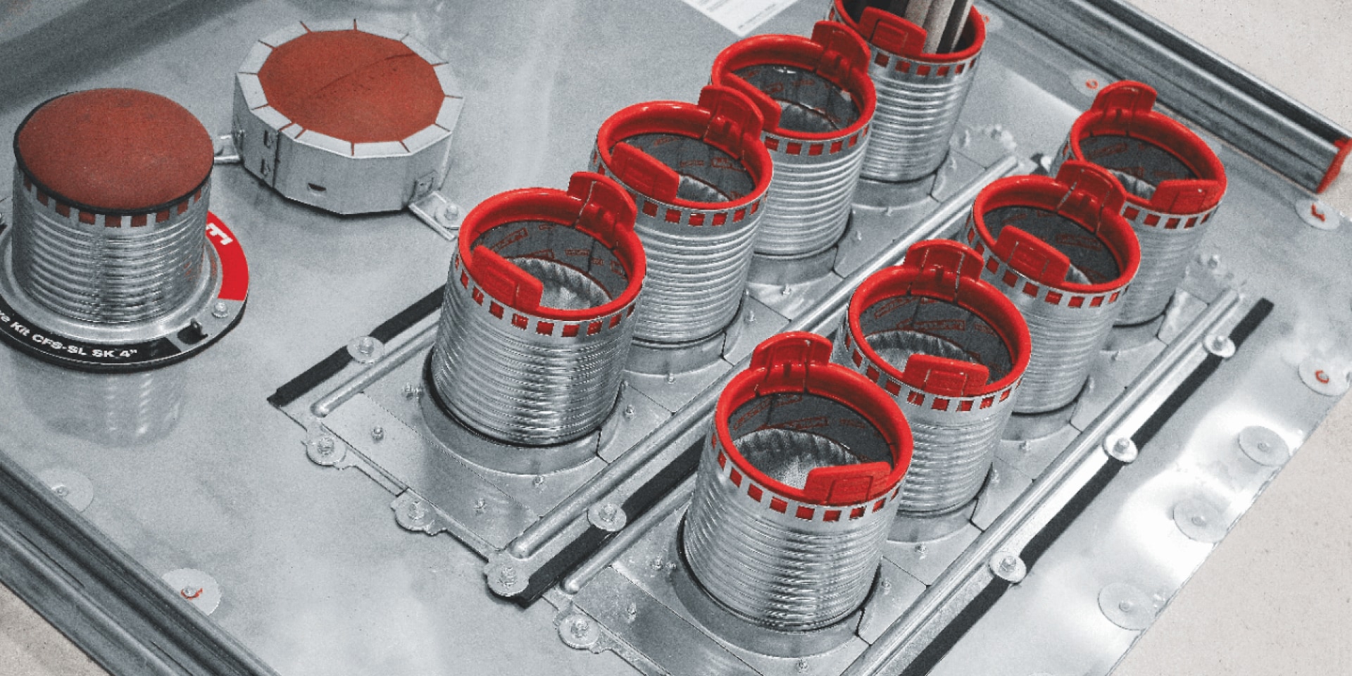 喜利得防火封堵模塊化解決方案